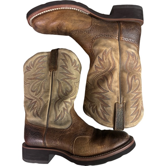 ARIAT Heritage Crepe Western Boot size 11 EE - Picture 4 of 11